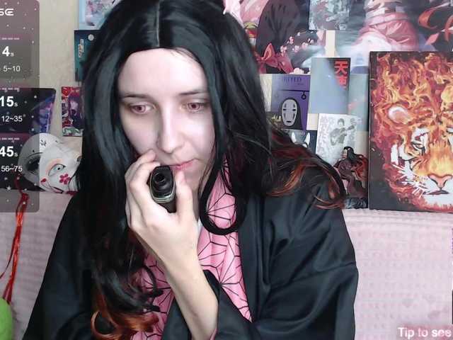 Snímky obrazovky vysielania AliceChio