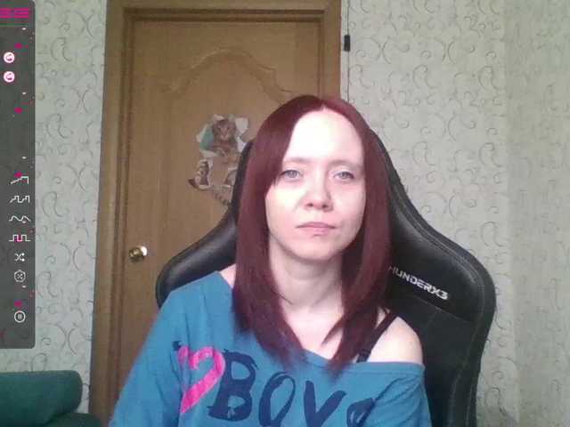 Snímky obrazovky vysielania Black_Angelochek