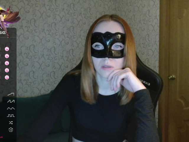 Snímky obrazovky vysielania Black_Angelochek