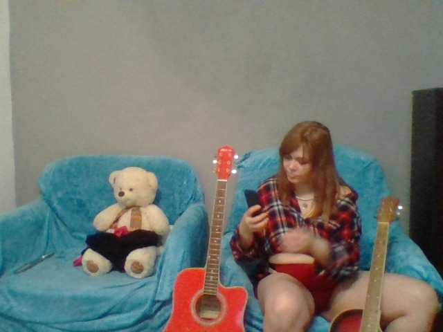 Snímky obrazovky vysielania AnitaBunny