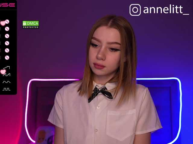 Snímky obrazovky vysielania Annelitt