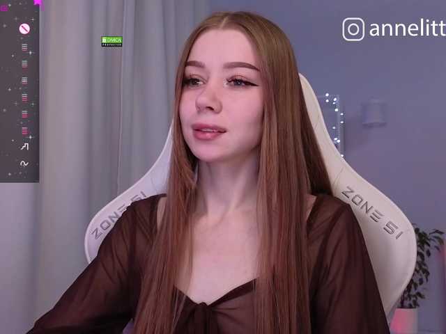 Snímky obrazovky vysielania Annelitt