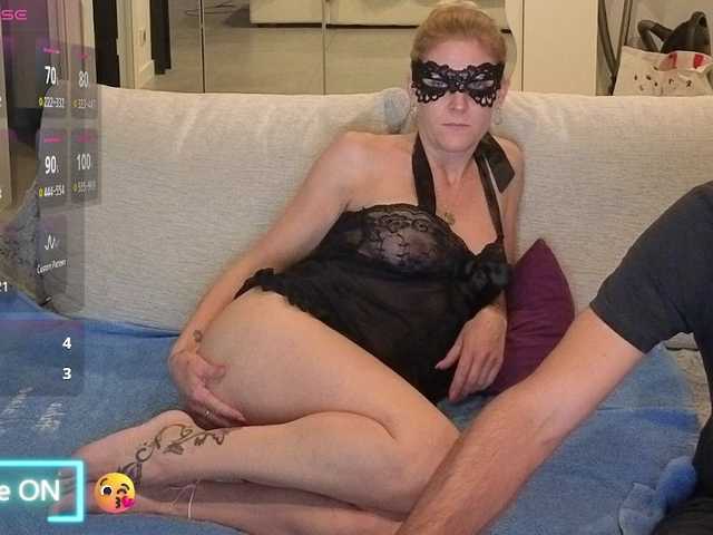 Snímky obrazovky vysielania bellemasquer