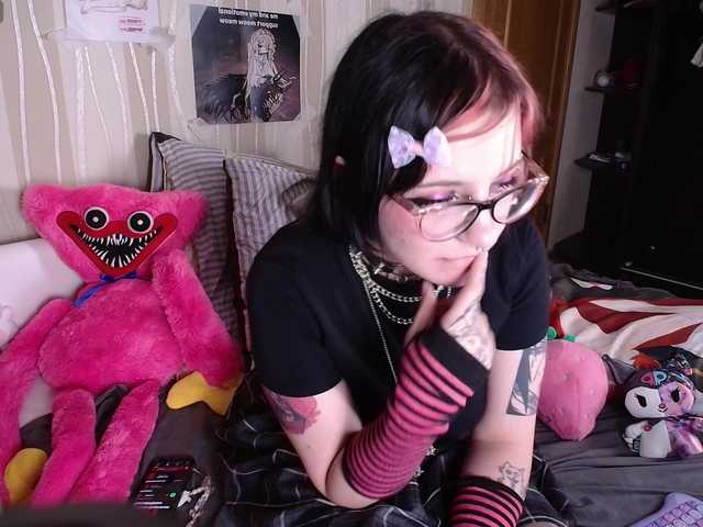 Snímky obrazovky vysielania belokrys-nyan