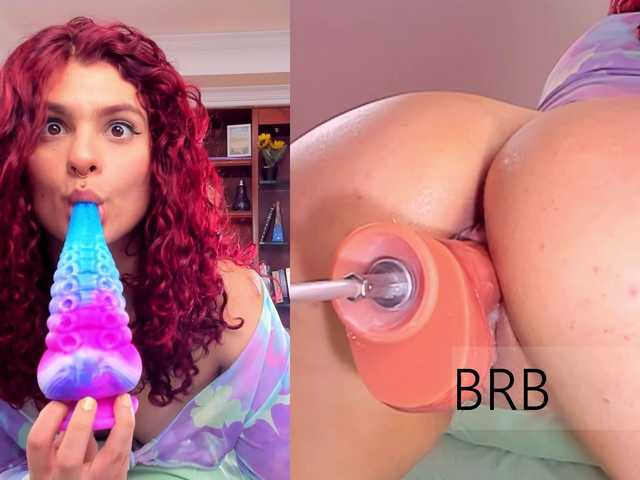 Snímky obrazovky vysielania Inked-Ruby