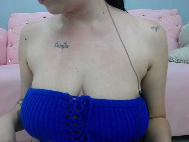 Fotografie CaeliBabandi deepthroat and saliva on tits every 150 tokens