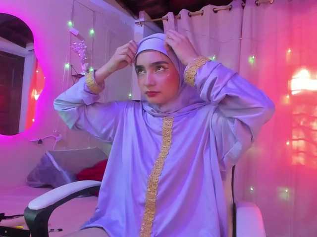 Snímky obrazovky vysielania Dalia-Salem