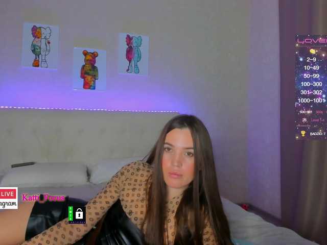 Snímky obrazovky vysielania Katti_Focus