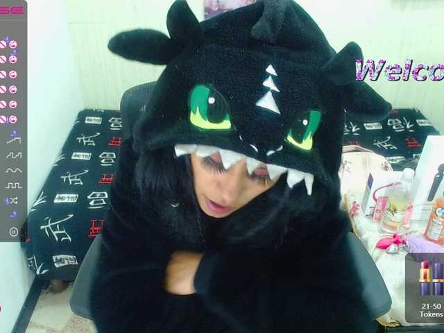 Snímky obrazovky vysielania deviblack