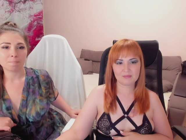 Fotografie CrazyFox- Hi. We are Lisa (redhead) and Kate (brunette). Dont do anything for tokens in pm. Collect for strip @remain tk