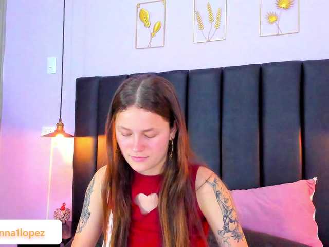 Snímky obrazovky vysielania Hannaloopez