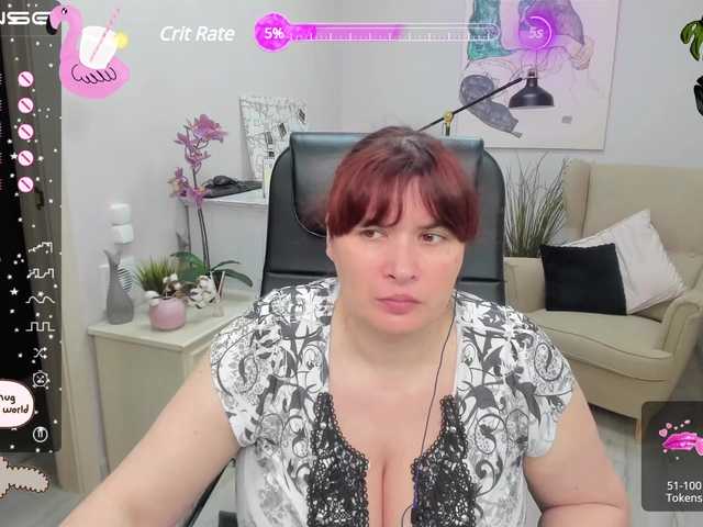 Snímky obrazovky vysielania IsabellaCielo