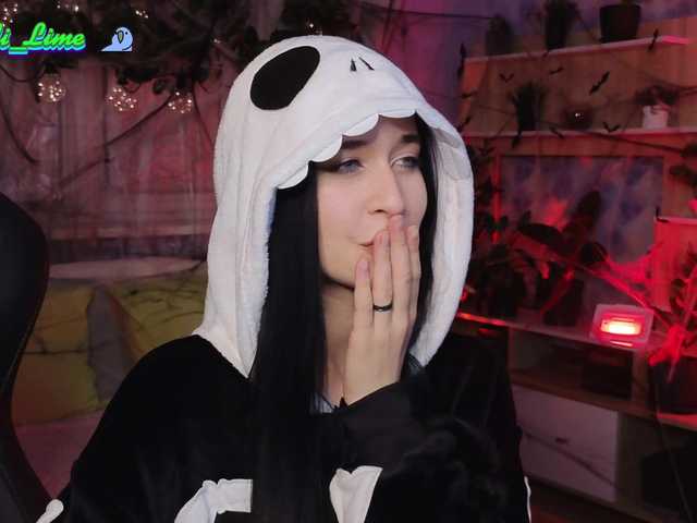 Snímky obrazovky vysielania Kira_Li_Lime