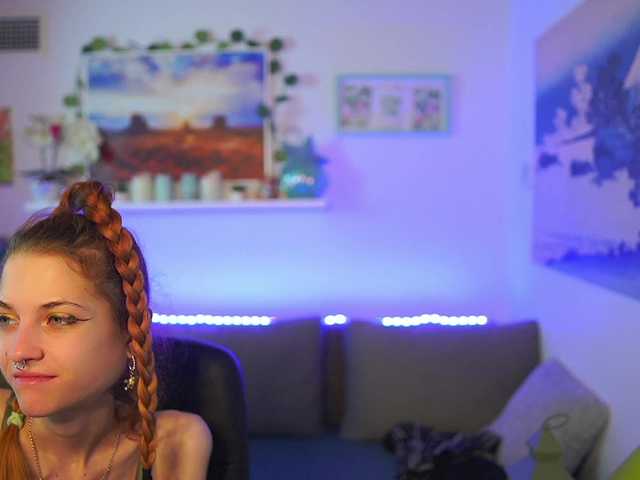 Snímky obrazovky vysielania kittycaitlin