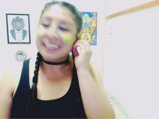 Snímky obrazovky vysielania kittypryde