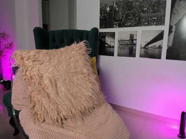Snímky obrazovky vysielania AngelikaNoir