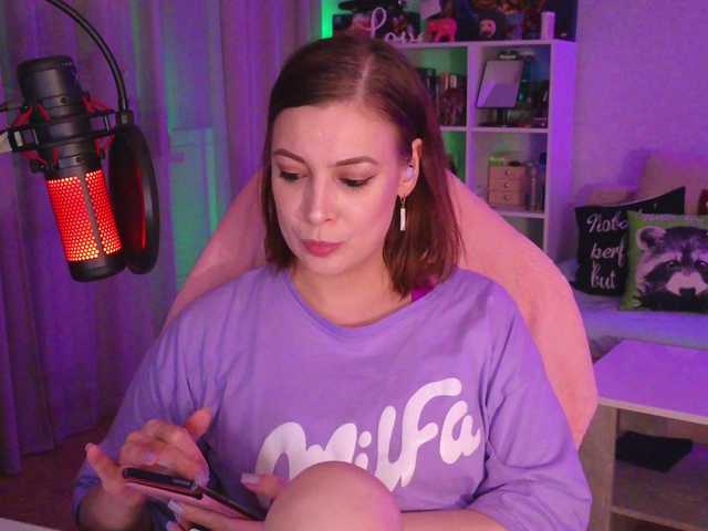 Snímky obrazovky vysielania LadyLLS