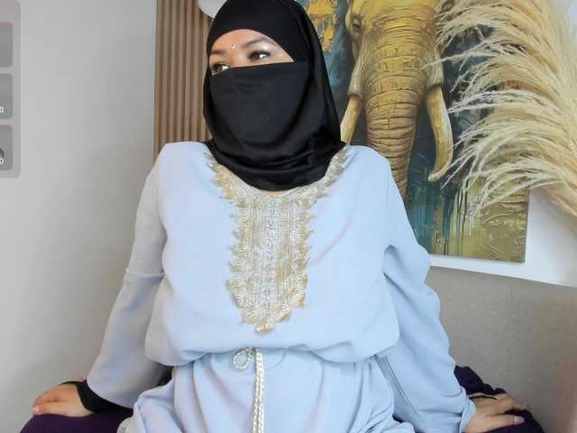 Snímky obrazovky vysielania Layla-arabelle