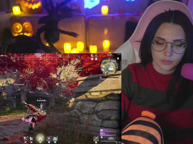 Snímky obrazovky vysielania MalinaBo0m