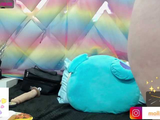 Snímky obrazovky vysielania mollieblue69