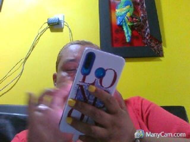 Snímky obrazovky vysielania monalindagold