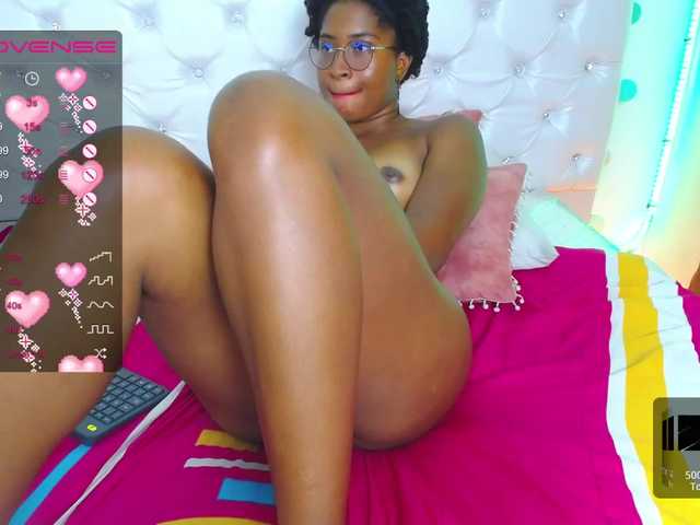 Fotografie naomidaviss45 #Lovense #Hairypussy #ebony .... Make me cum with your tips!! @total - Countdown: @sofar already raised, @remain remaining to start the show!
