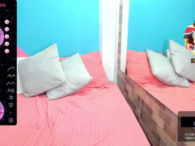 Snímky obrazovky vysielania NatalySumers