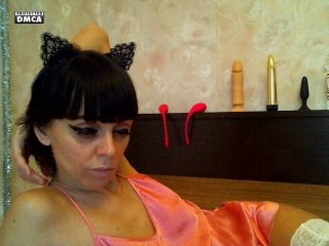 Snímky obrazovky vysielania Olgacam-