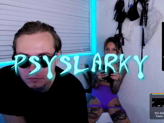 Snímky obrazovky vysielania Psyslarky