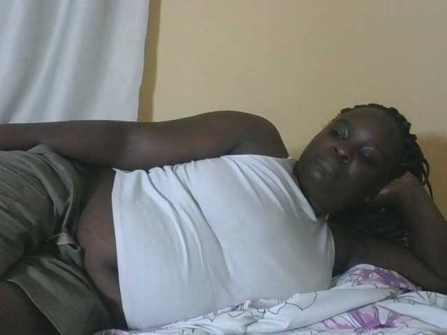Snímky obrazovky vysielania Sexyblackgal10