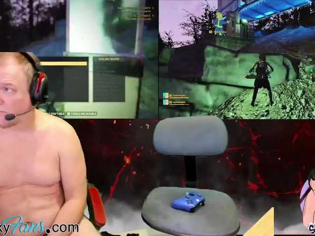 Snímky obrazovky vysielania SexyGamingCpl