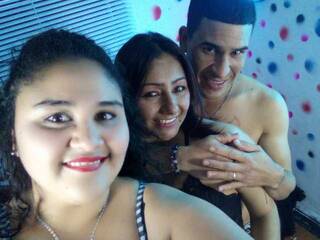 Erotický videohovor Threesomeweb1