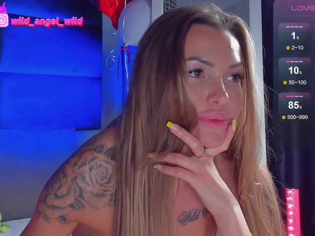 Fotografie WILD-ANGEL777 Hello guys, BEFORE PRIVATE 150 TOKENS ❤ Camera only in private Anal, TWO DILDOS, SQUIRT ONLY in FULL private Favorite vibrations: 11, 111, 222 ✨wild_angel_wild INST NEW