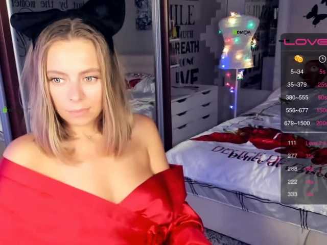 Fotografie CallMeAngel Hello, i am Diana! Lovense from 5 tok.,TIP MENU in CHAT. Public Cum show 4477 tokens! Have a Good time and stay Positive. Not be shy to invite FULL PVT and sent tokens as Gift:) Please PUT LOVE. Kiss