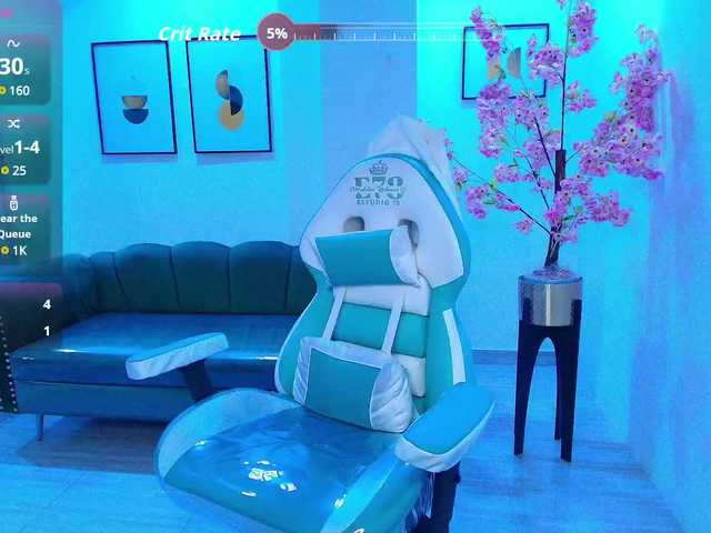 Snímky obrazovky vysielania zoe-jonexs